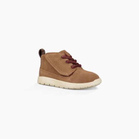 UGG Canoe Suede Chukka Brown Boots for Toddlers (CGZA43712)